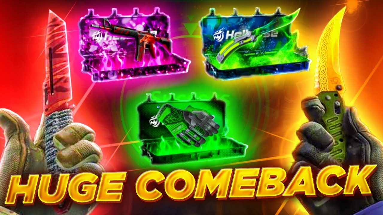 These ALL IN Case Battles Gave Me The HUGE COMEBACK I Needed... - HELLCASE