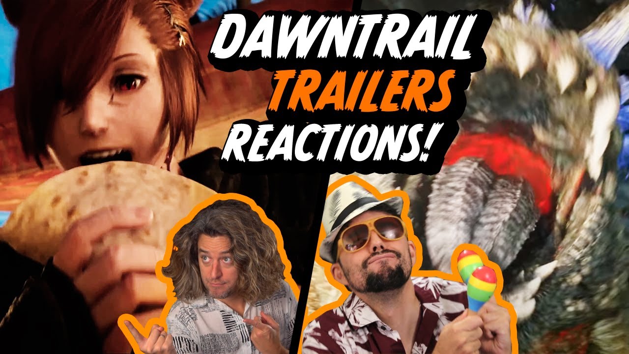 GG Reacts to BOTH the Dawntrail Teaser Trailers! | Grinding Gear Reacts!