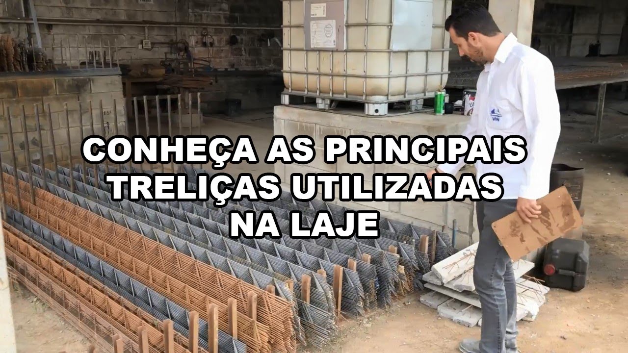 Conhe&ccedil;a as principais treli&ccedil;as utilizadas na laje