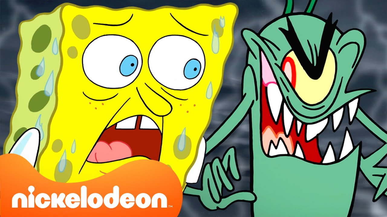 Губка Боб | Планктон творит ЗЛО 2 часа подряд! 😈 | @SpongeBobOfficial | Nickelodeon Cyrillic