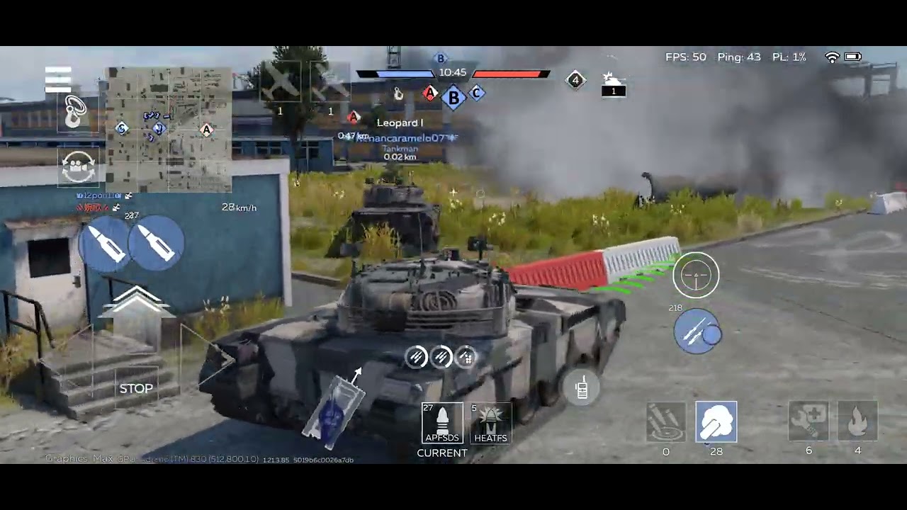 War Thunder Mobile Replay: Merkava Mk.1 "Merkavas Can Always Take A Beating!"