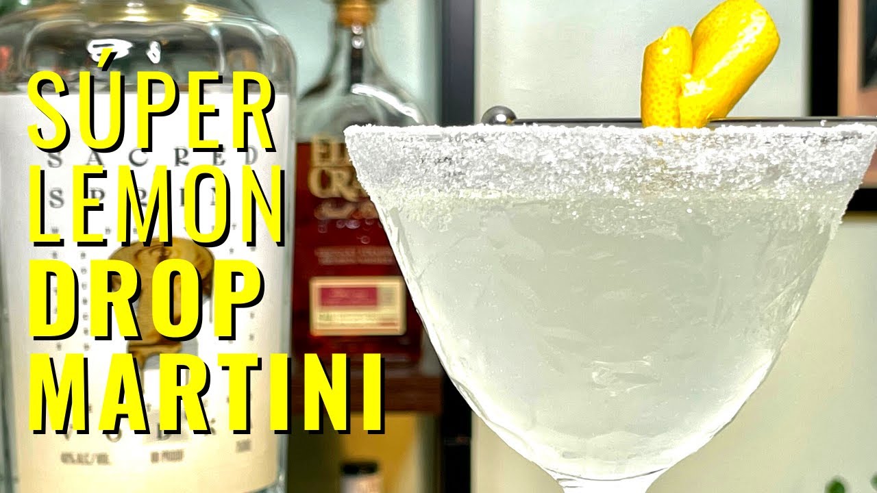 Cómo hacer el SÚPER LEMON DROP MARTINI 🍋🍸