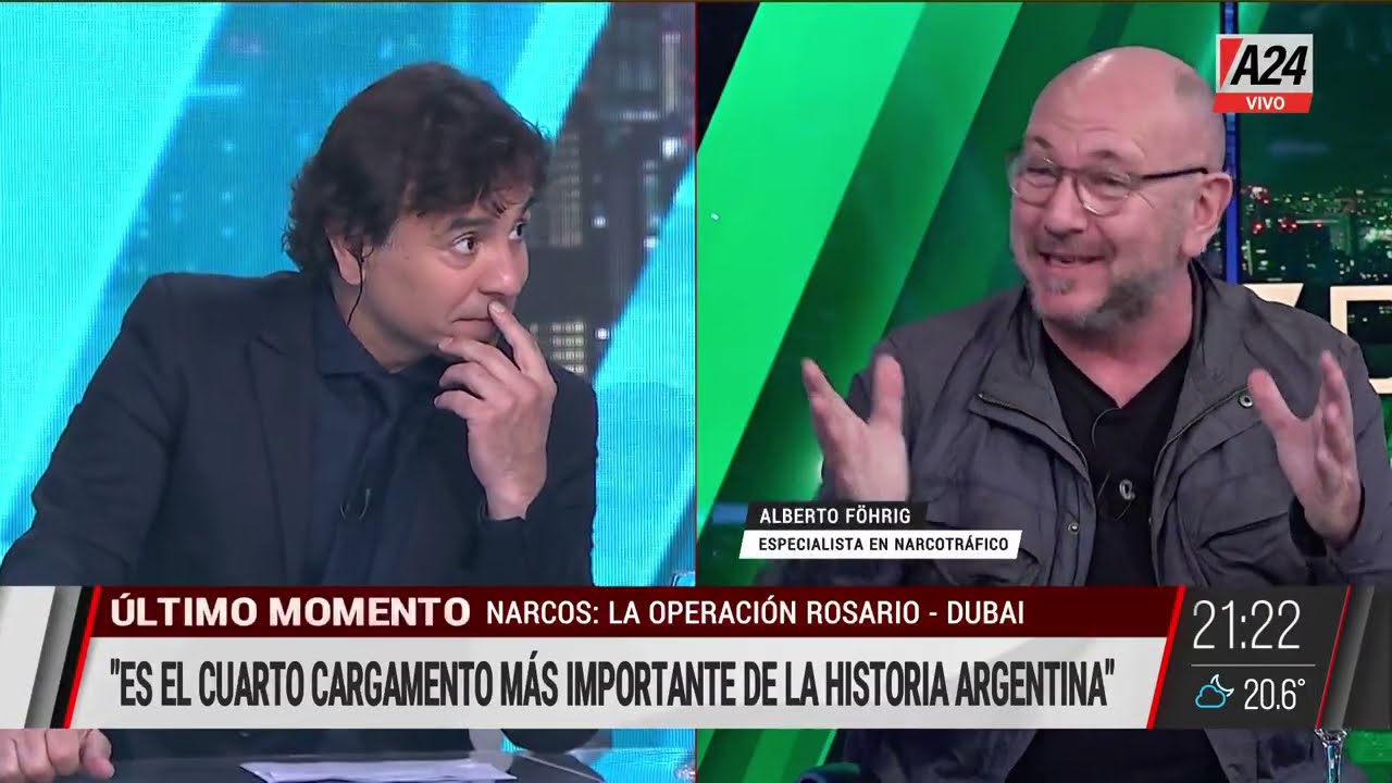 La operaci&oacute;n narco m&aacute;s espectacular - Alberto F&ouml;hrig en #R&iacute;oRevuelto 26/08/2022
