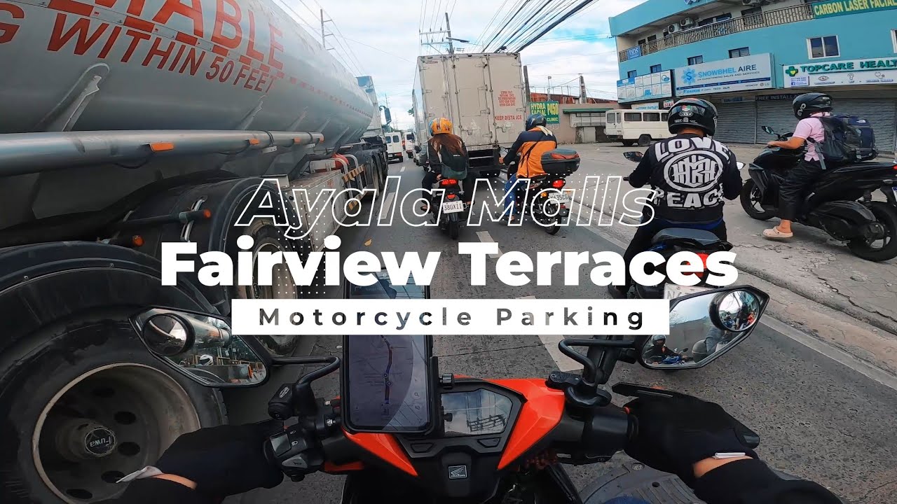 Ayala Malls Fairview Terraces Motorcycle Parking