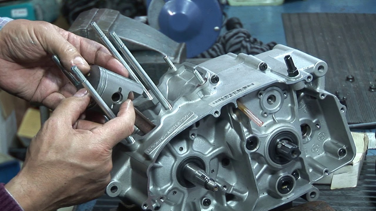 Motor Suzuki AX100 parte 2