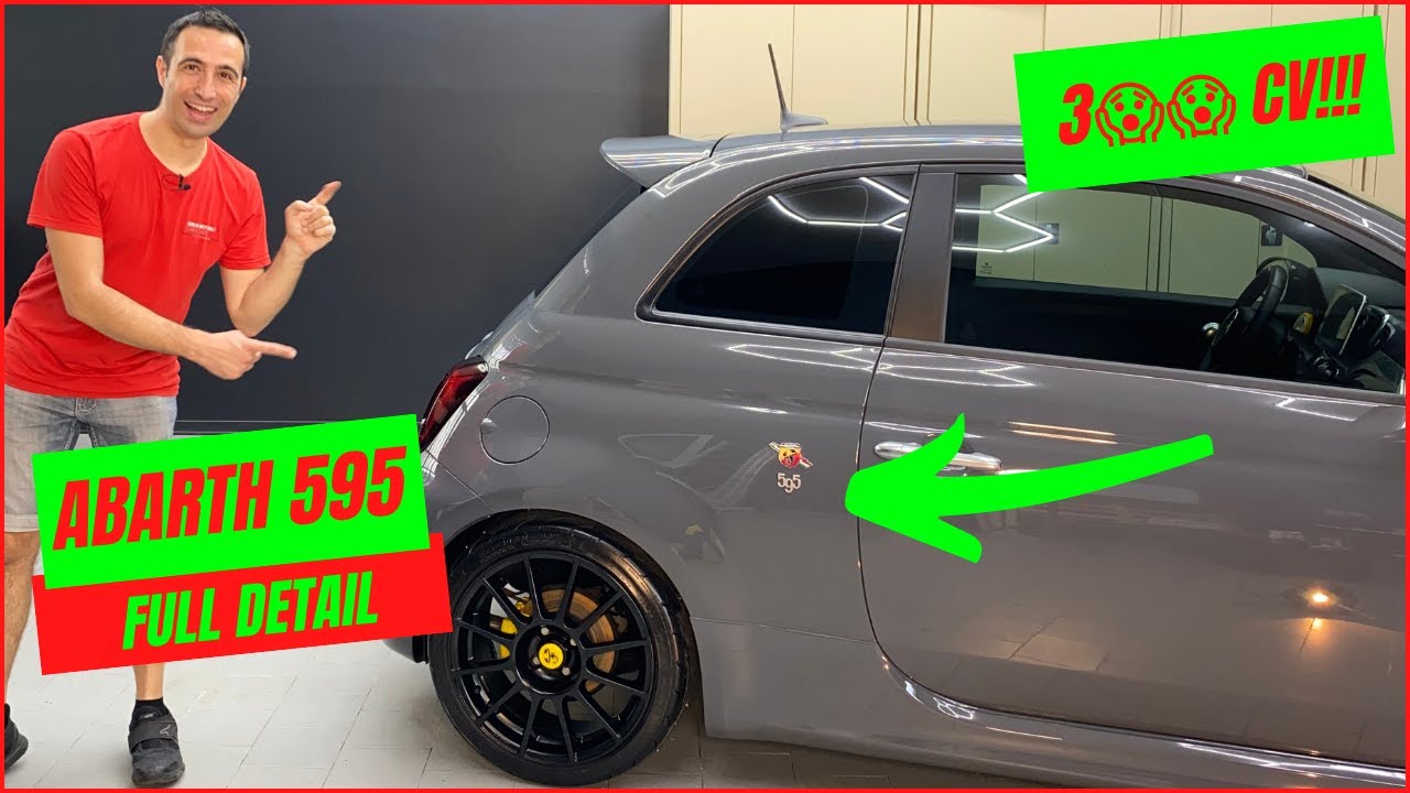 🔴 FULL DETAILING SU ABART595 PREPARATISSIMA 🔴 - SOLODETTAGLI CAR DETAILING - CARLO RAIMONDI
