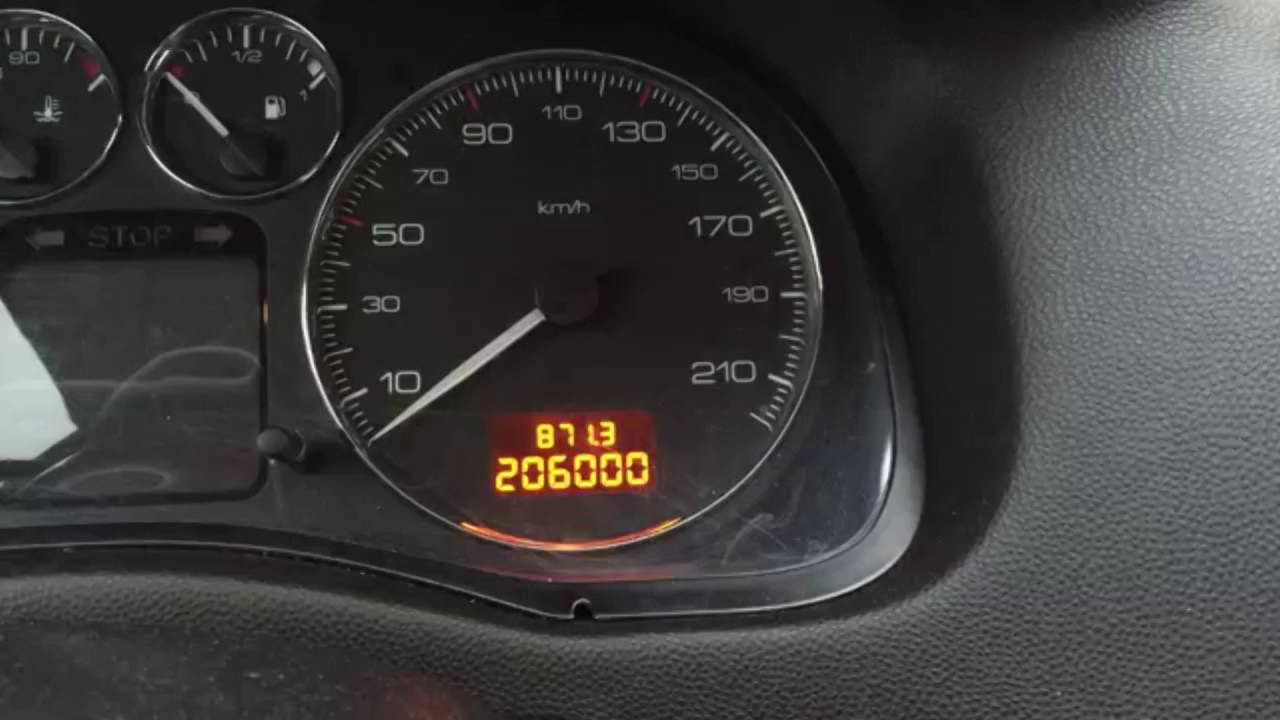 CORRECTION KILOMETRAGE PEUGEOT 307  PAR FVDI