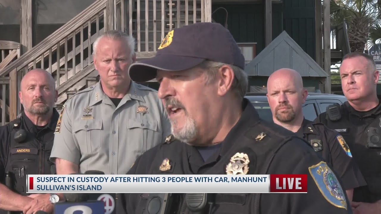 Suspect in Sullivan's Island hit-and-run was found hiding in a boat, officials say
