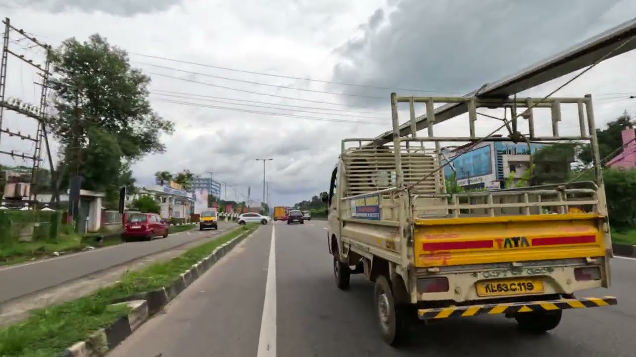Kochi to Salem Highway Drive 4K 🇮🇳 NH544 | Angamaly to Chalakudy Driving in Kerala, India | 60 FPS