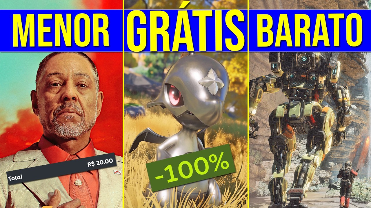ANIIMO GR&Aacute;TIS na STEAM, DIABLO 4 gratuito e OFERTAS da EA, LIES of P e CUPOM da UBISOFT no PC