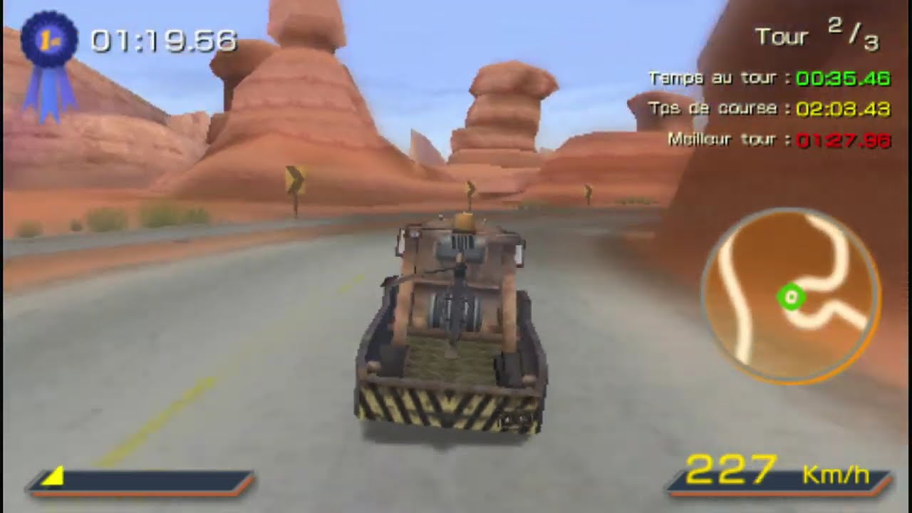 Cars Mesa Ravine Sony Playstation Portable Emulated