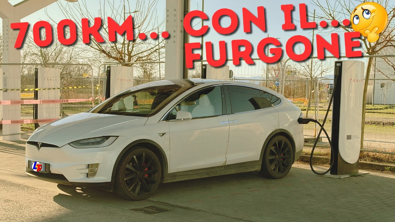 Una Model X di 5 anni e un viaggio... come si comporta la 