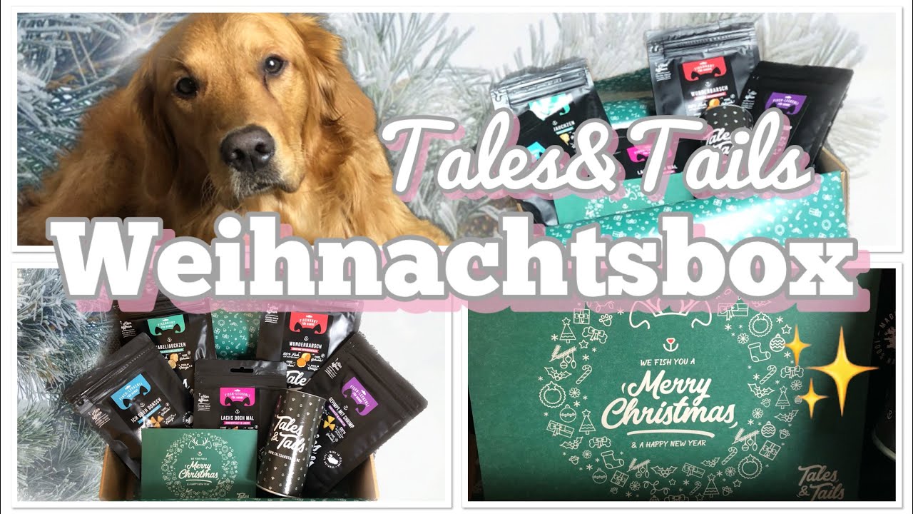 Tales & Tails Weihnachtsbox 🎄/ 100% natürliche Zutaten 🐟