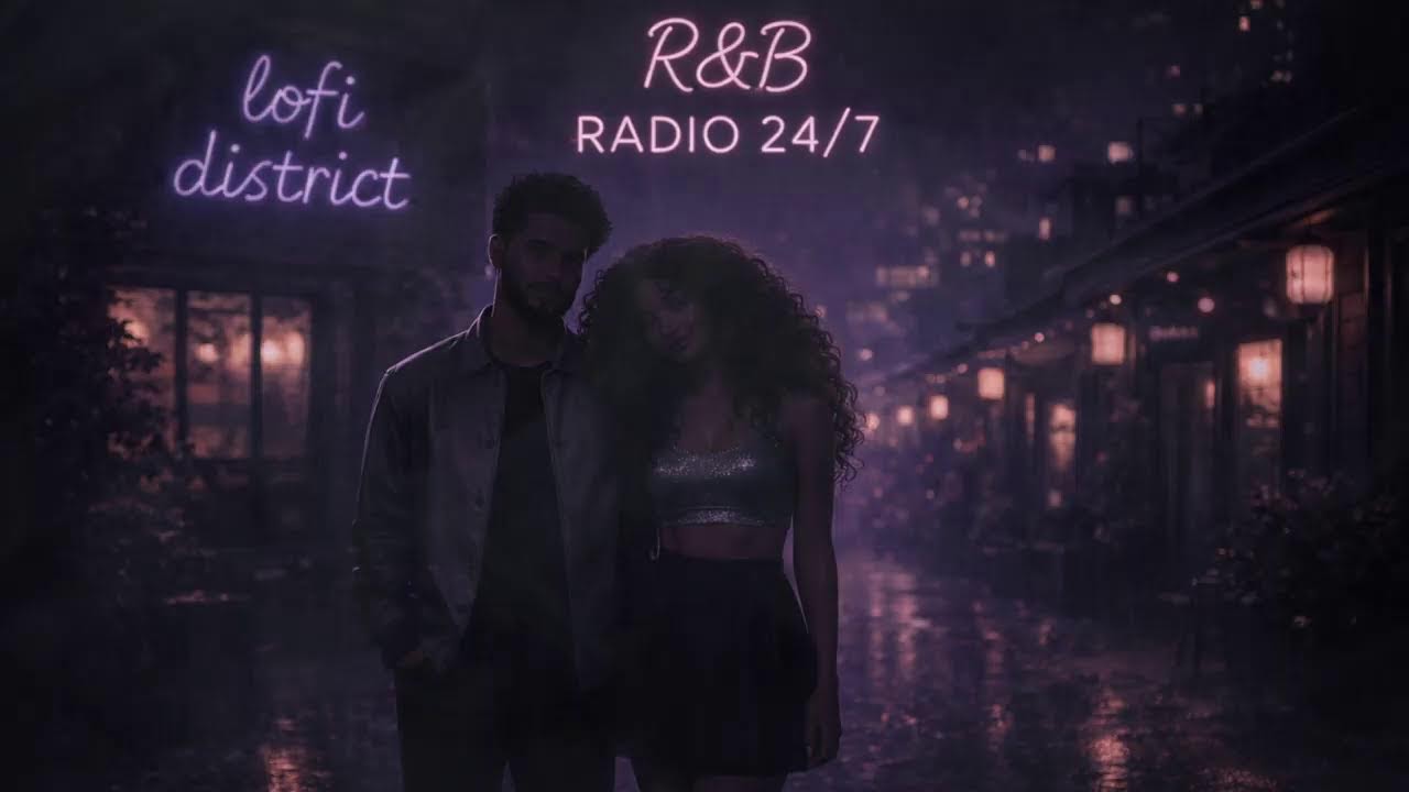 LoFi District 🌙 R&B Radio 24/7 | Sleep Vibes (Weeknd x SZA x H.E.R. Inspired)