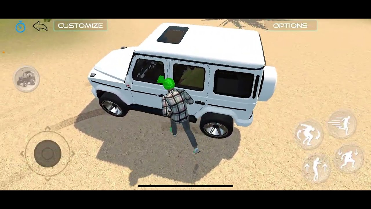 G wagen white colour in Indian vehical simulator game #viralvideo #youtube #gaming 
