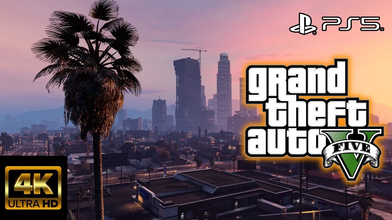 GTA V PS5 4K Gameplay | Free Roam Grand Theft Auto V