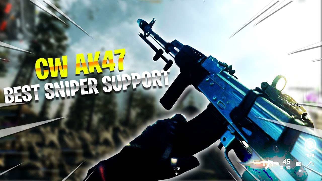 Cold War AK47 is still the best Sniper Support in Warzone!