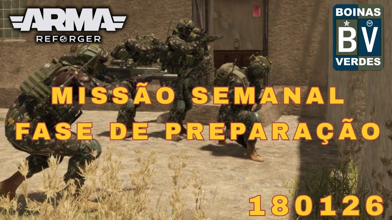 Missão Semanal - Fase de preparação -18012025