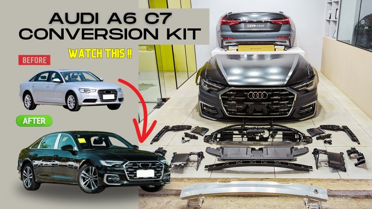 Комплект обвеса и переоборудования для Audi A6 C7 | Модификация Audi | Dealkarde | Модифицированн...