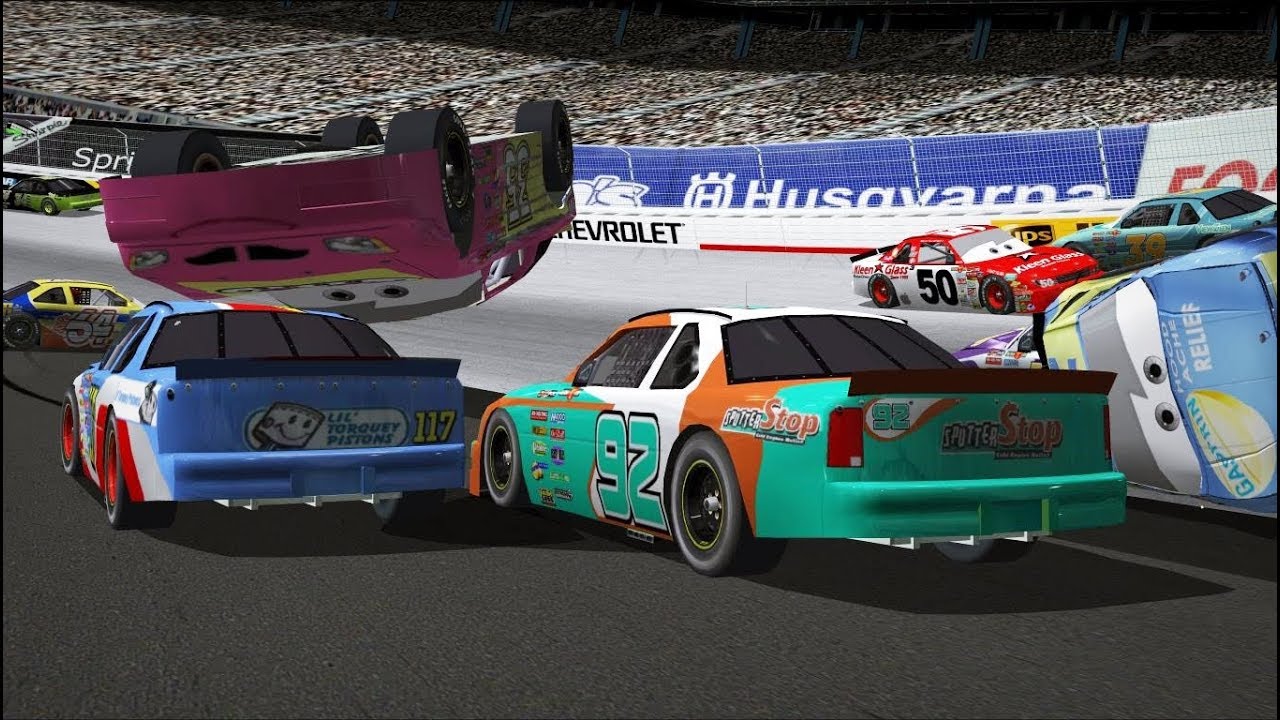 Can I Recreate The Dinoco 400 Cars Big One? 