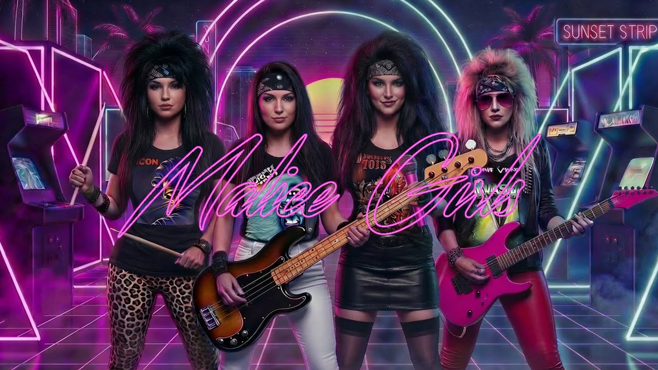 Malice Girls (Warriors Of Rock) AI HAIR METAL