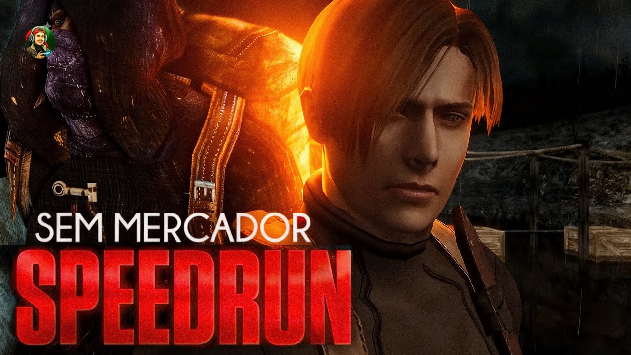 RESIDENT EVIL 4 SPEEDRUN SEM MERCADOR PS4 #gameplay #AOVIVO