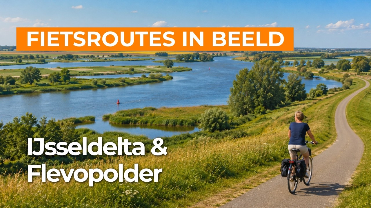 Virtueel Fietsen | Oostelijk Flevoland en IJsseldelta