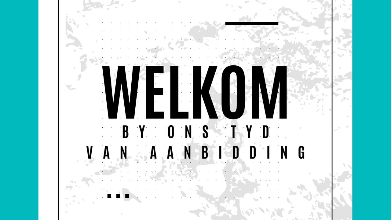 Oggend Aanbiddings Sessie - 8 Maart 2026