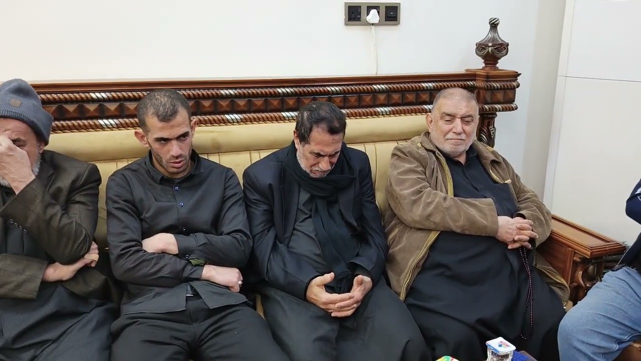نعي السيد محمد الحسيني بمناسبة استشهاد الامام موسى الكاظم ع في ديوان الحاج حسين العبادي 2026/1/15 