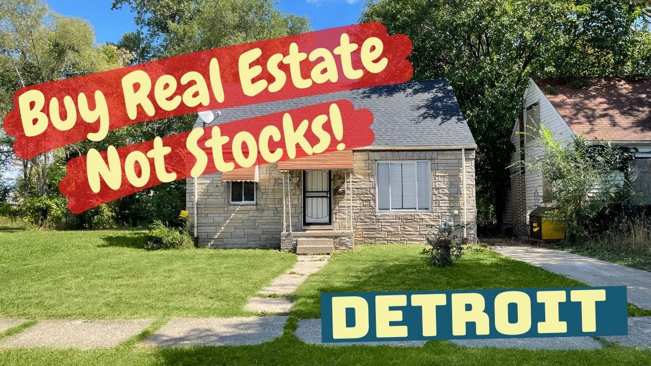 Stock Market Killing You?  Buy this Detroit Turnkey for $60,000, $900/mo, Rent 12.8% ROI