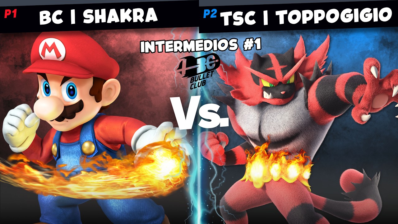 BC UTST - SHAKRA (MARIO) Vs. TOPOGIGIO (INCINEROAR) - SSBU