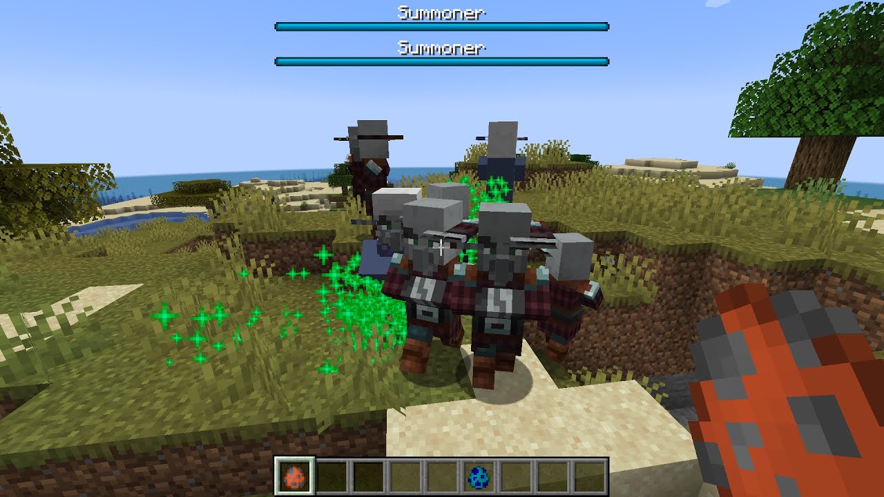 lushsaur vs cataclysm minecraft mob battle