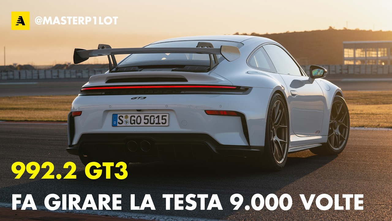 Nuova Porsche 911 GT3 2025 | A quota 9000 la 992.2 fa sognare. Da 215k euro