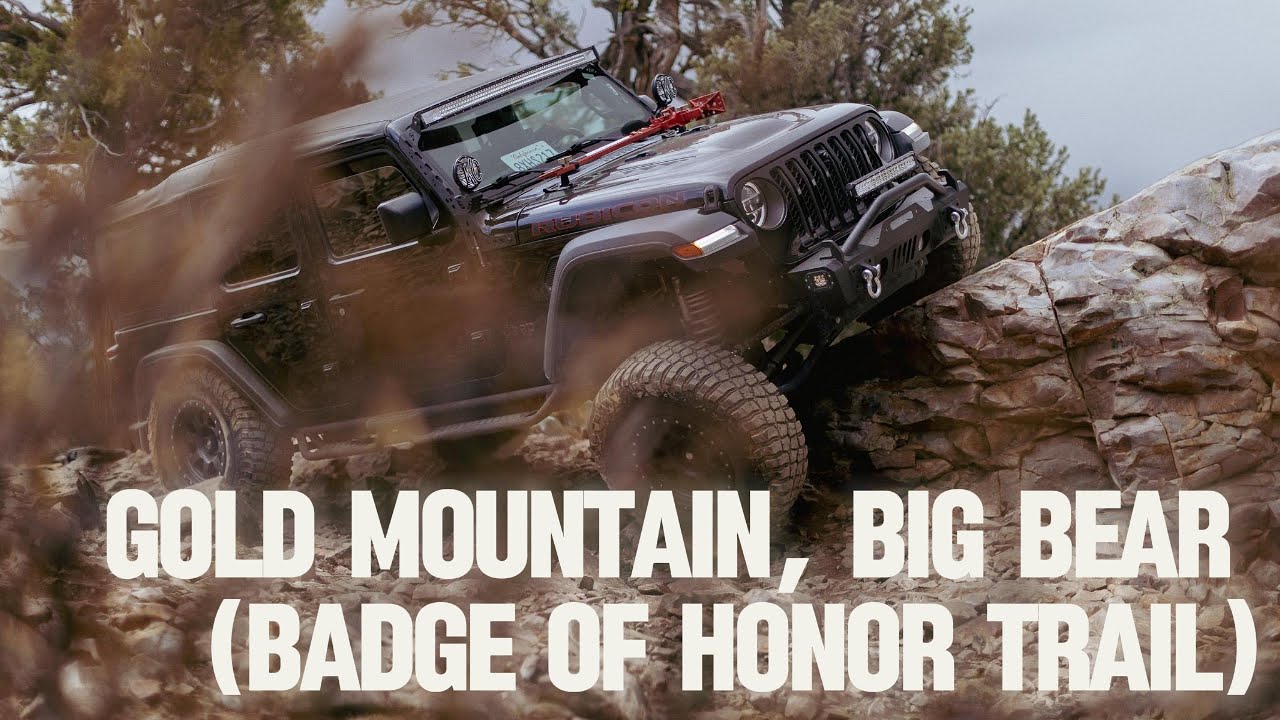 Running Gold Mountain with SoCal Jeep Junkies - Part 1 (Jeep Gladiator Broke Down on the trail!)