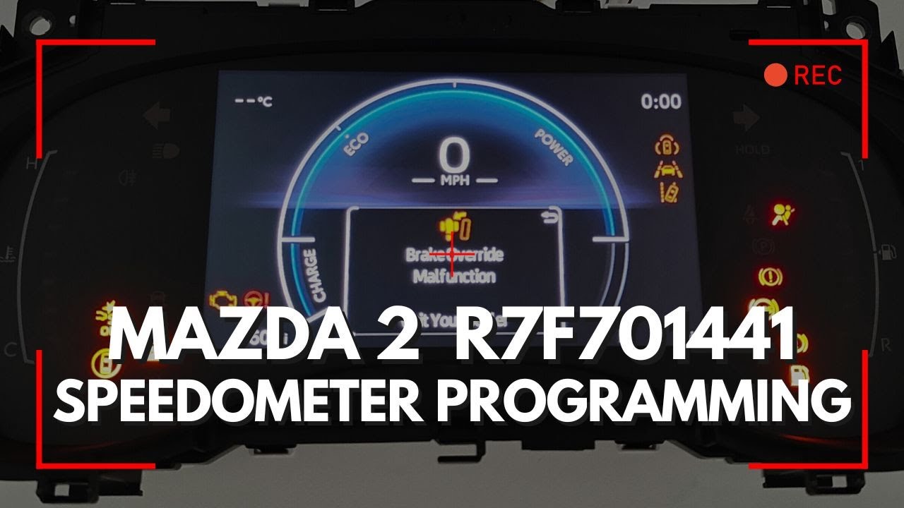 Newest MAZDA 2 Dash Odometer Programming by FORZA 614 | Read/ Write EEPROM available + mileage reset