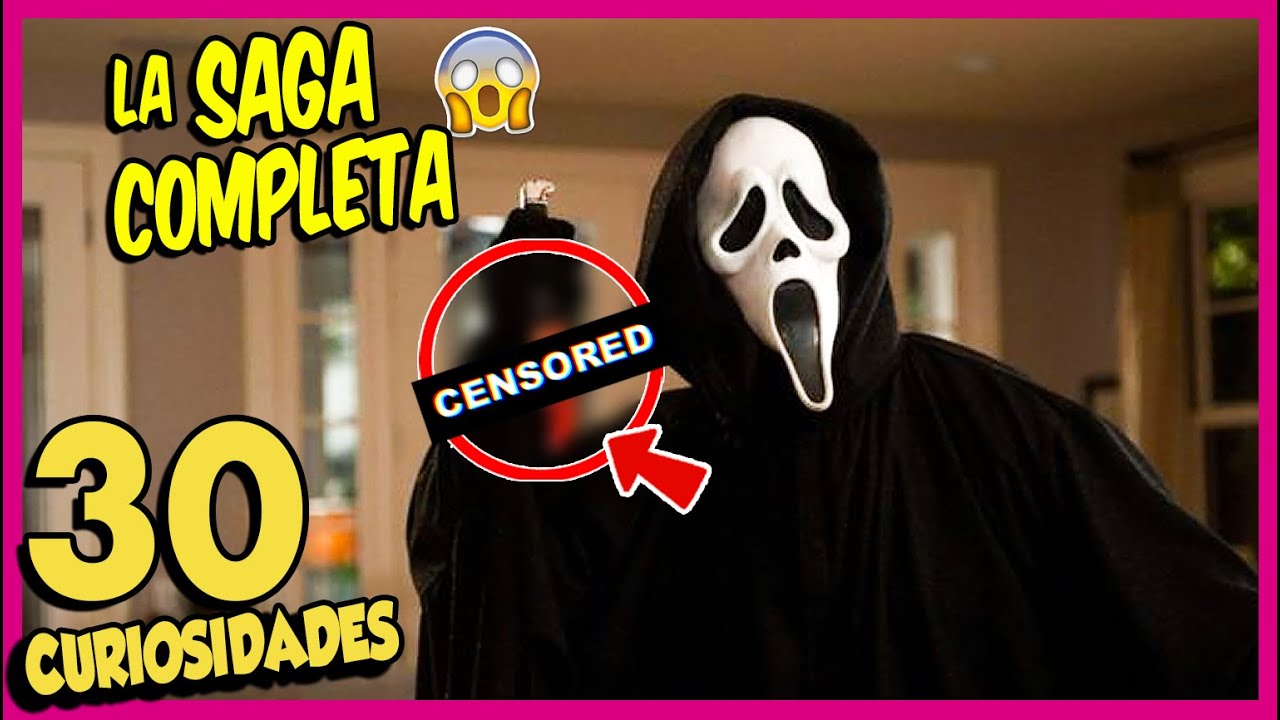 30 Curiosidades de  SCREAM La Saga Completa