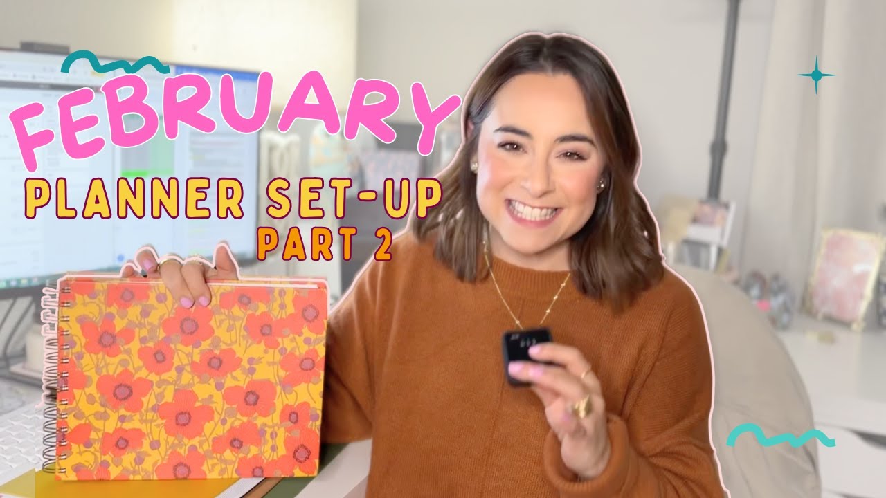 Nancy Planner Deep Dive | February Setup Monthly to Daily