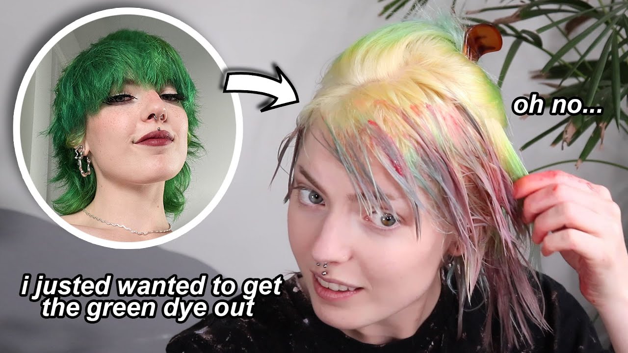 i bleached and color corrected my hair and now its RUINED