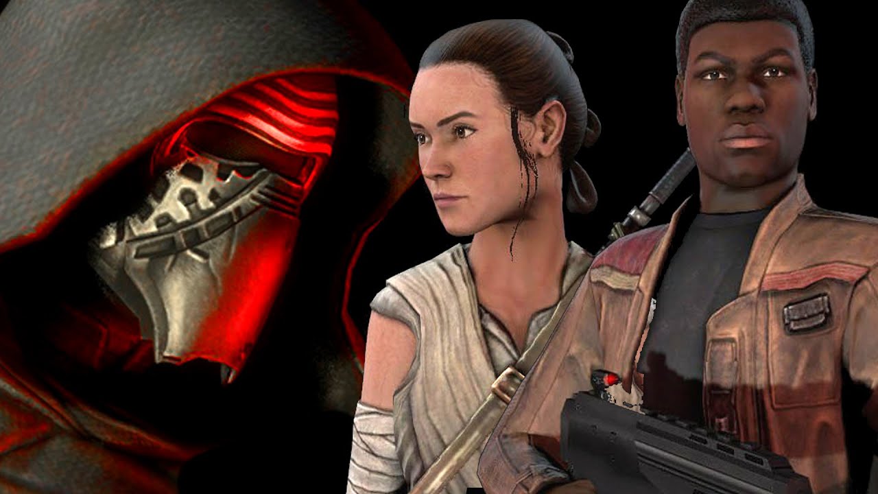 PLAYABLE FORCE AWAKENS CHARACTERS!! - Gmod Star Wars Mod (Garry's Mod)