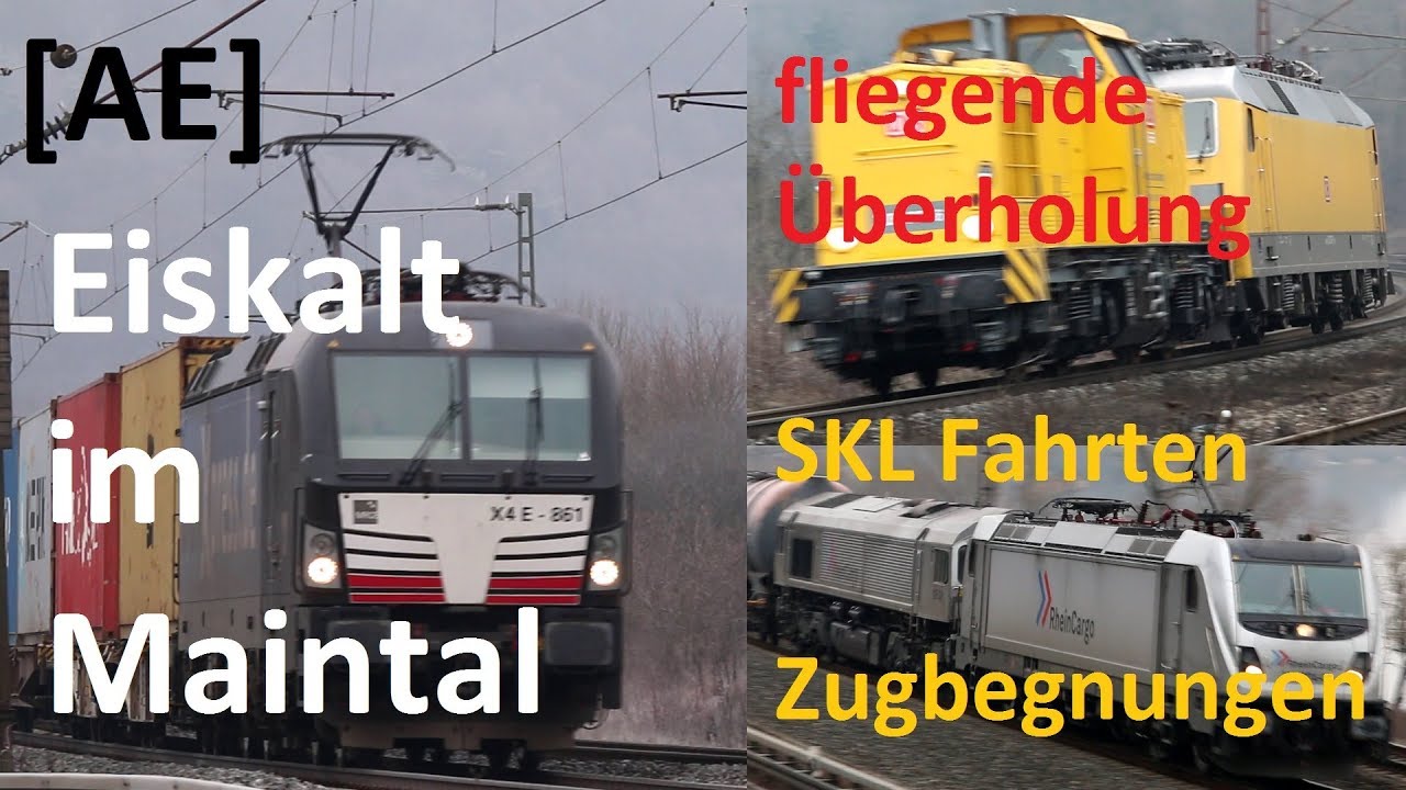 Eiskalt im Maintal zwischen Gemünden Himmelstadt - Alex E