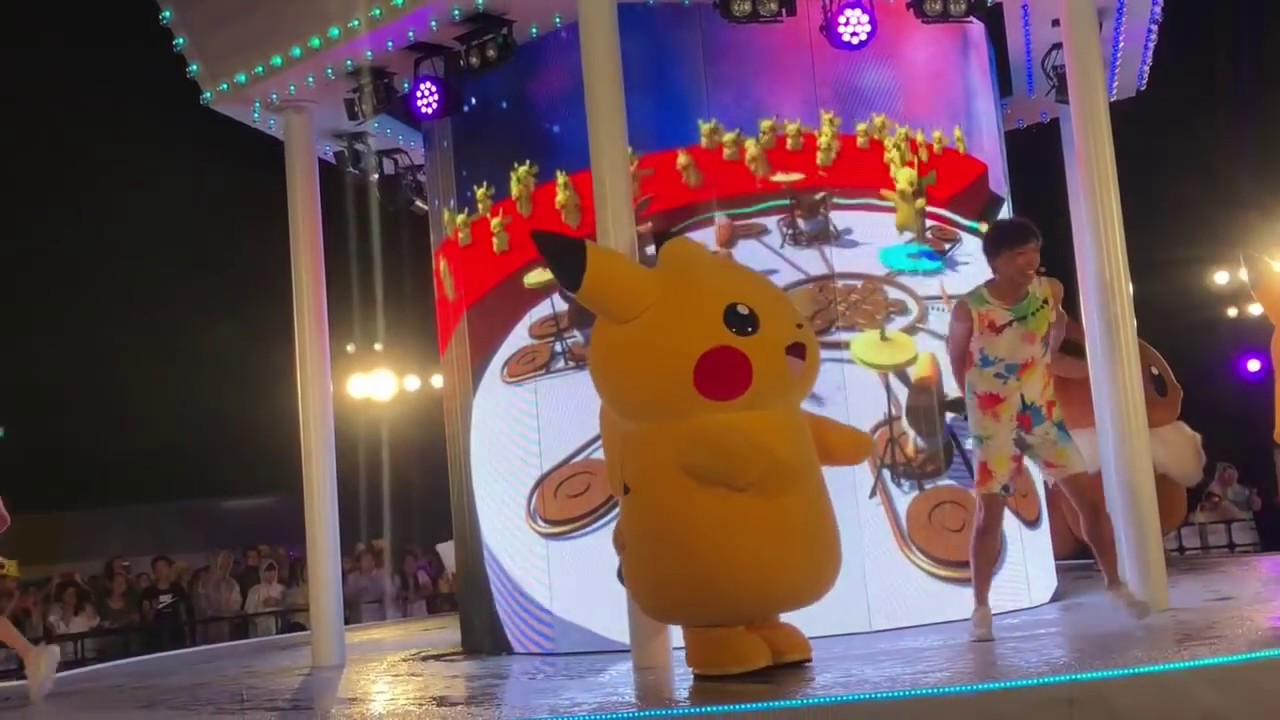 ピカチュウ大量発生チュウ2018 夜のずぶぬれスプラッシュ19時半(この回は空いてます）)