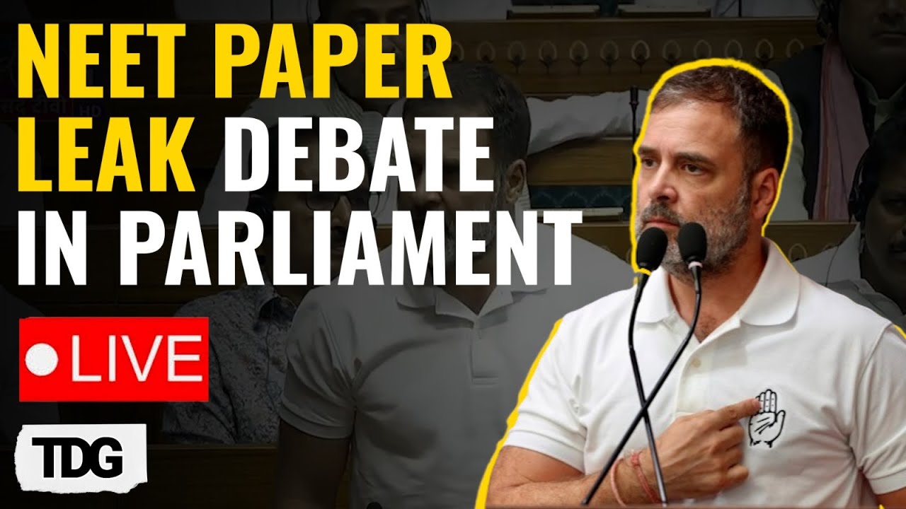 LIVE: NEET-UG 2024 | NEET PAPER LEAK DEBATE IN LOK SABHA \ DHARMENDRA PRADHAN | RAHUL GANDHI