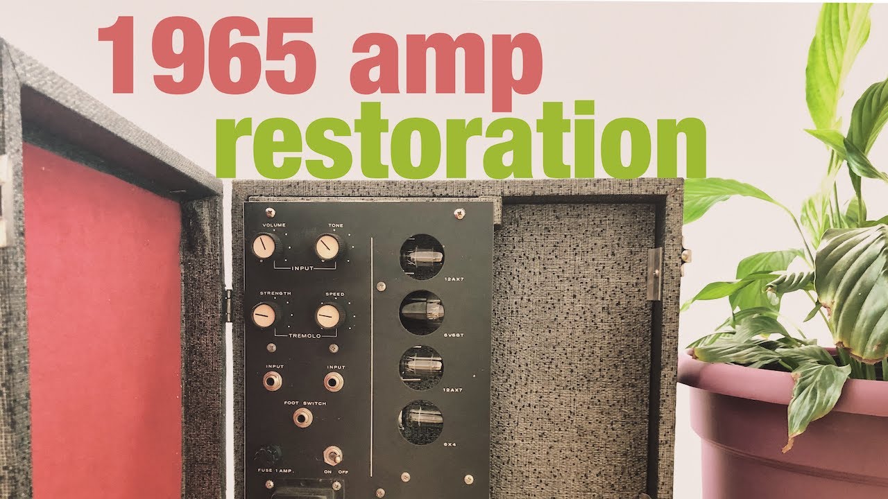 1965 Silvertone Tube Amp Restoration - Ship of Theseus