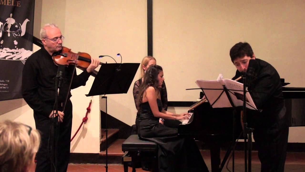 J.S.Bach Concerto BWV1060 in re minore per flauto, violino e pianoforte