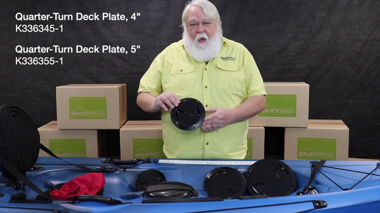 Quarter-Turn Deck Plates by Sea-Lect Designs