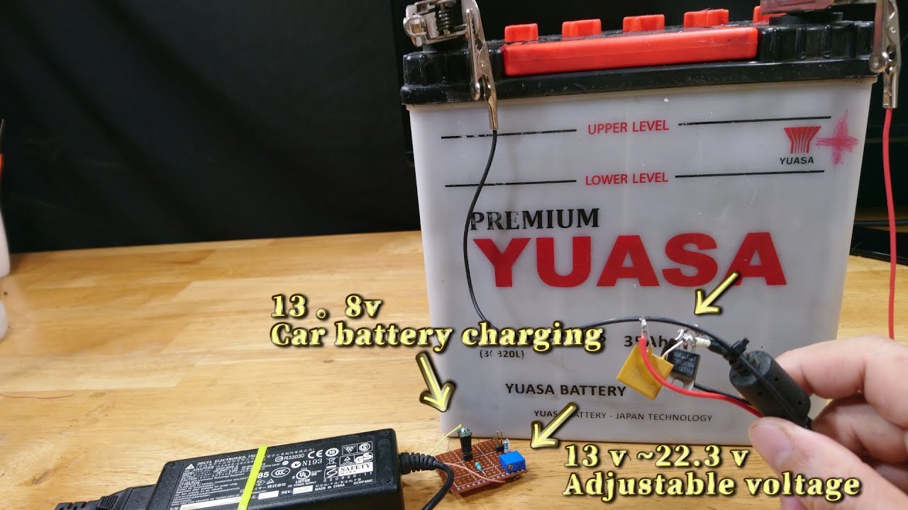 turn Laptop Power Adapters into car battery charger/Adjustable power supply