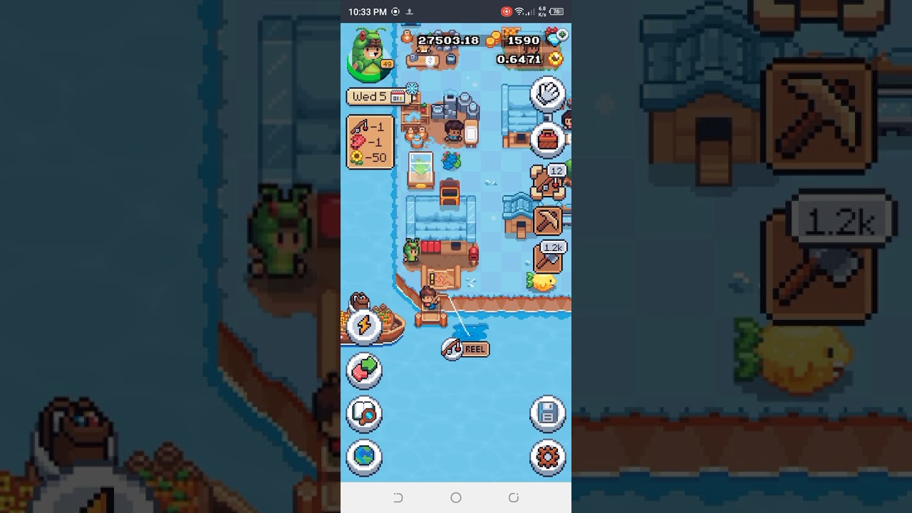 Fish Freeze Season in Sunflower land Game in Urdu/Hindi