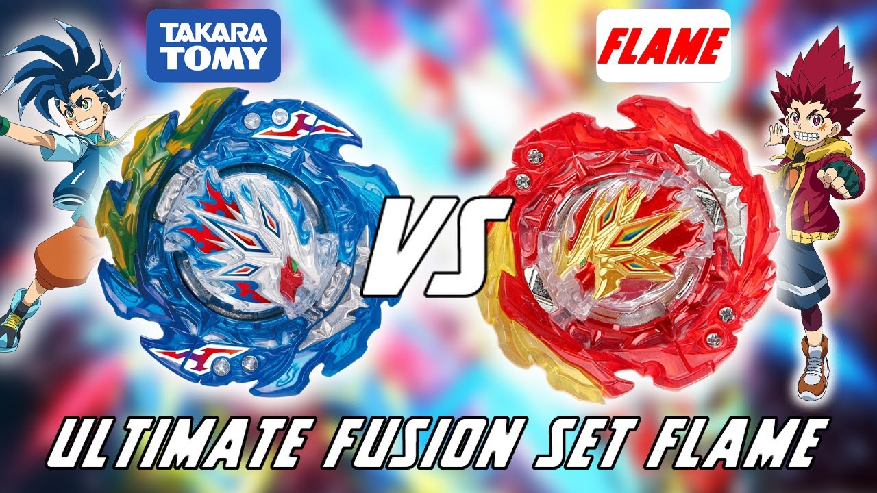 SO SÁNH ULTIMATE FUSION DX SET - FLAME FAKE VS TAKARA TOMY - Bey fake nhưng tôi rất mạnh