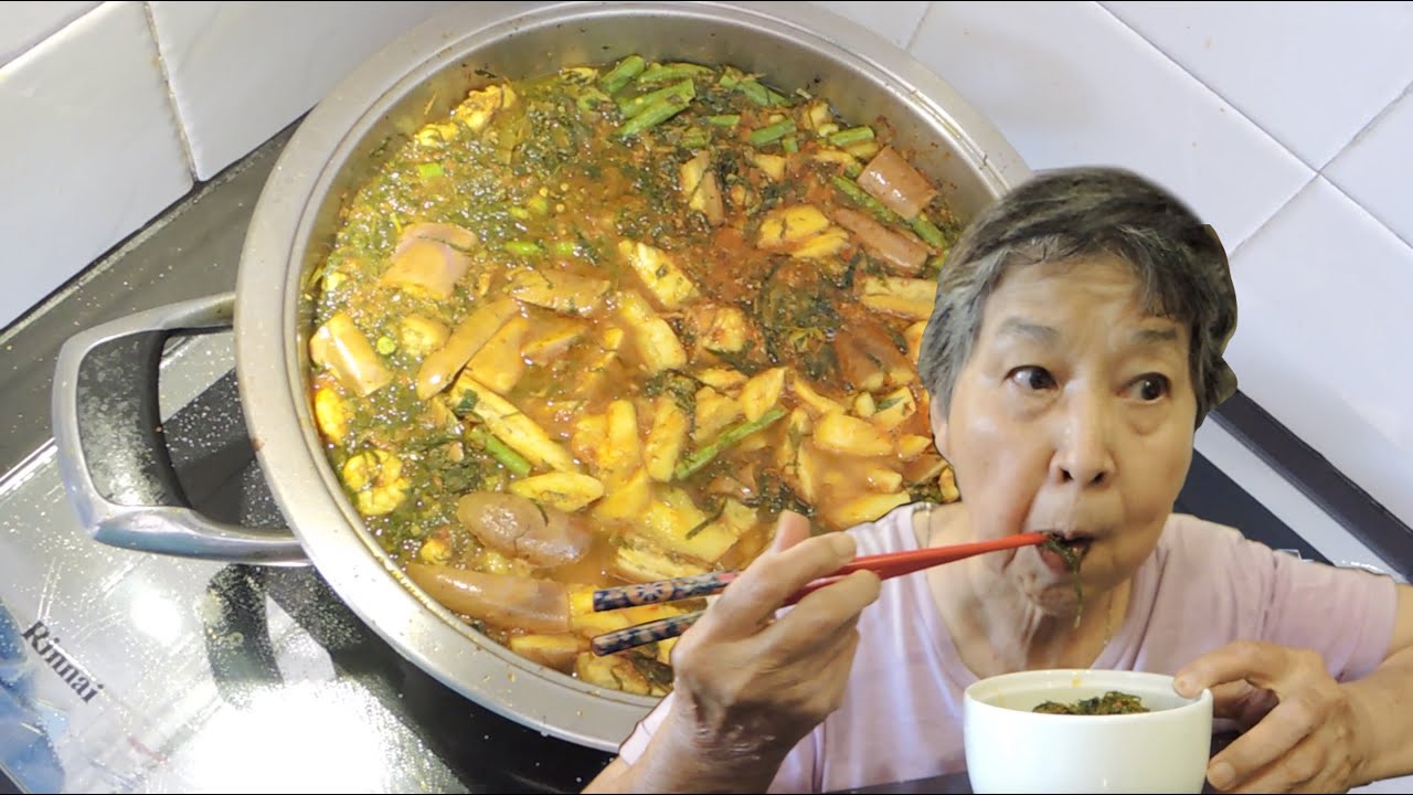 How to make Perut Ikan (With Prawns!) - Grandma Alice's Recipe