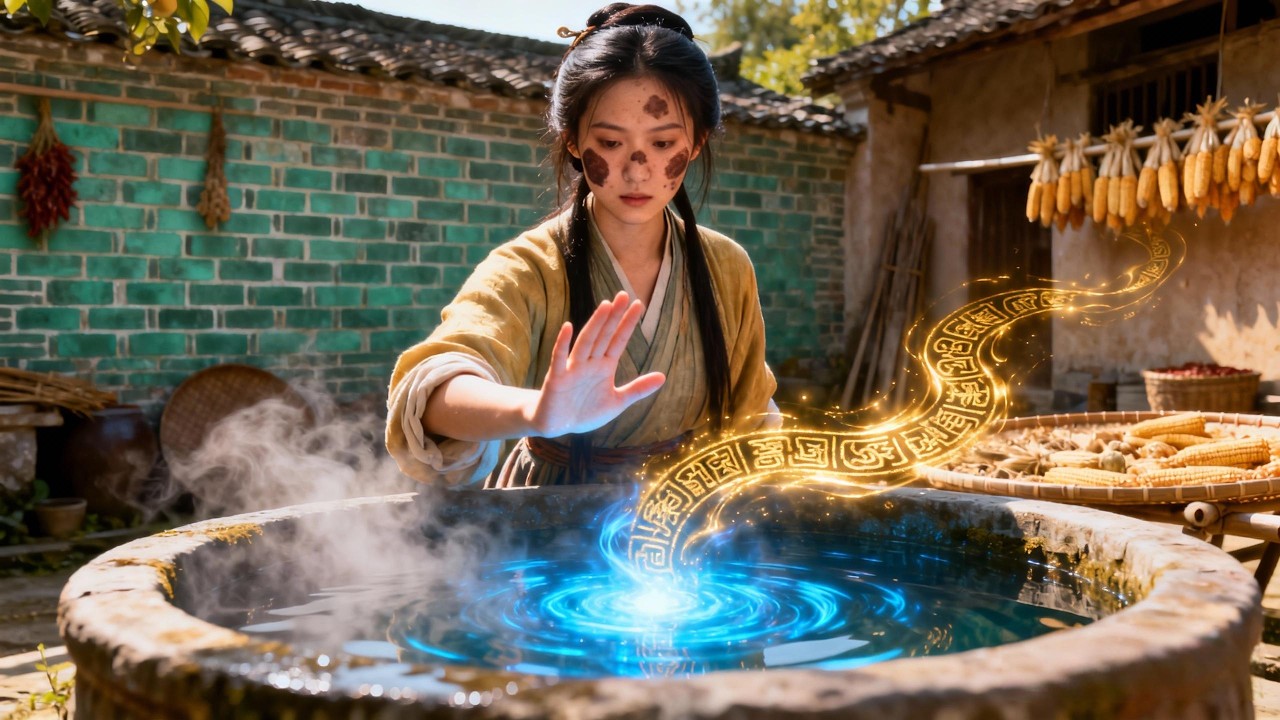 Reborn a peasant girl, she unlocks a magic spring. Healing scars and sickness.